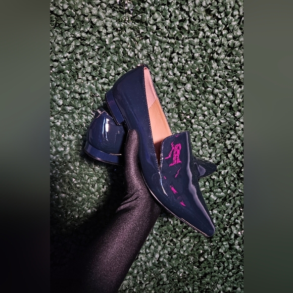 Calvin Klein Shoes - Calvin Klein Glossy Navy Loafers